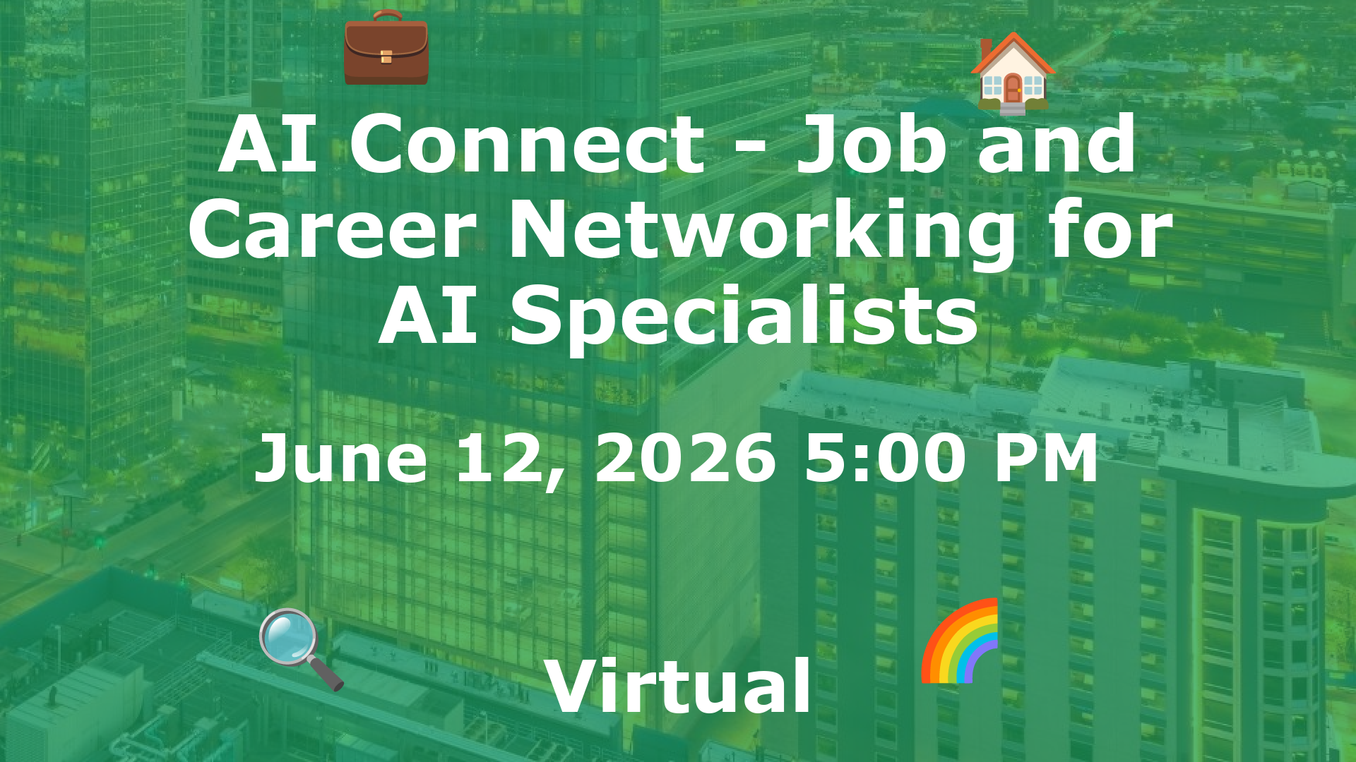 AI Connect - Job and Career Networking for AI Specialists event image